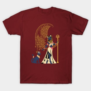 Egyptian Goddess Bastet T-Shirt